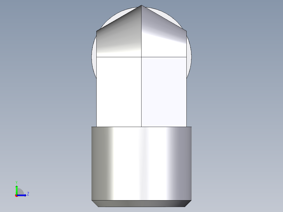 卡套式工业通用硬管接头EO_Union_elbow_W06LL71X左视图