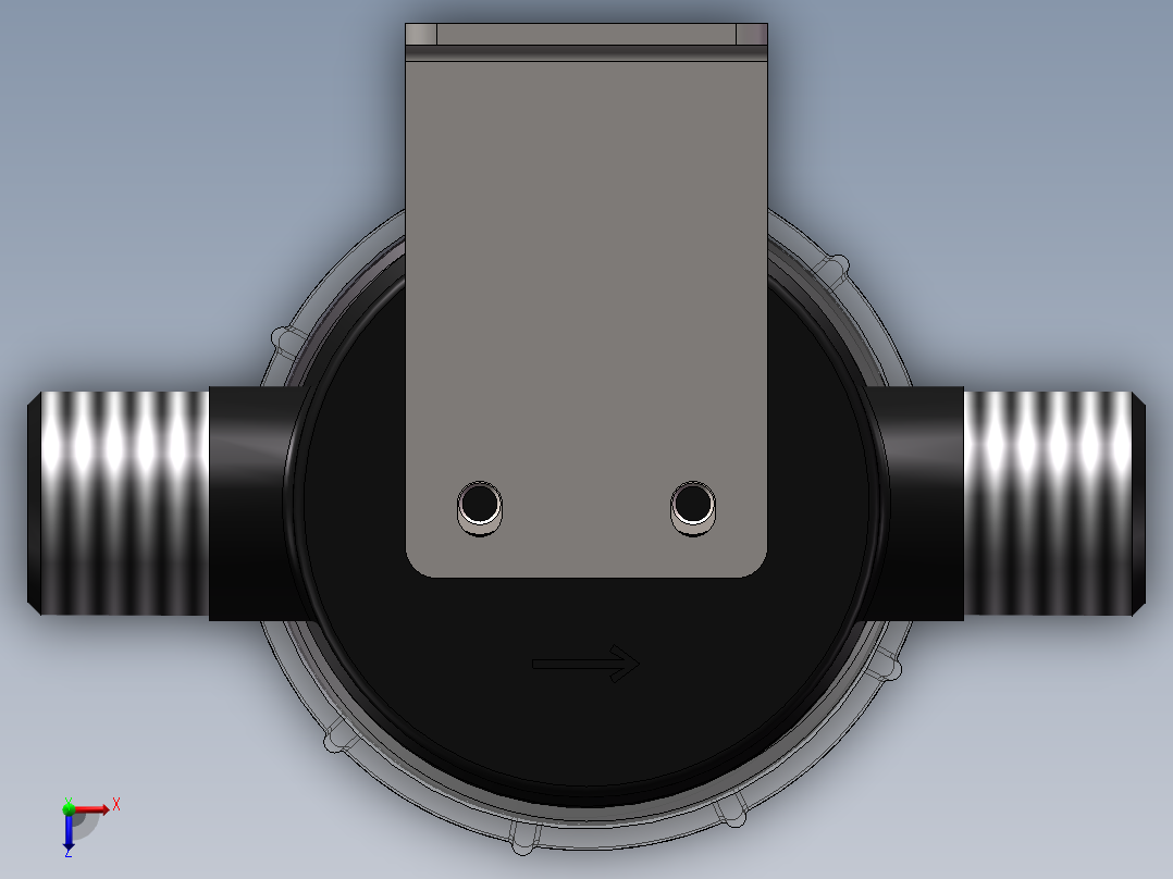 初级过滤器俯视图