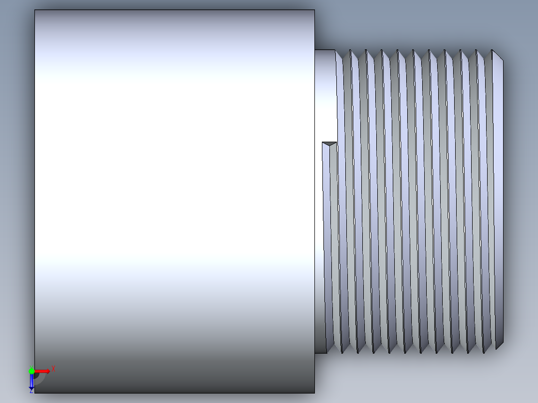聚氯乙烯配件15-Sch80_MaleAdapter_SxMPT_836-012 _1.25in俯视图
