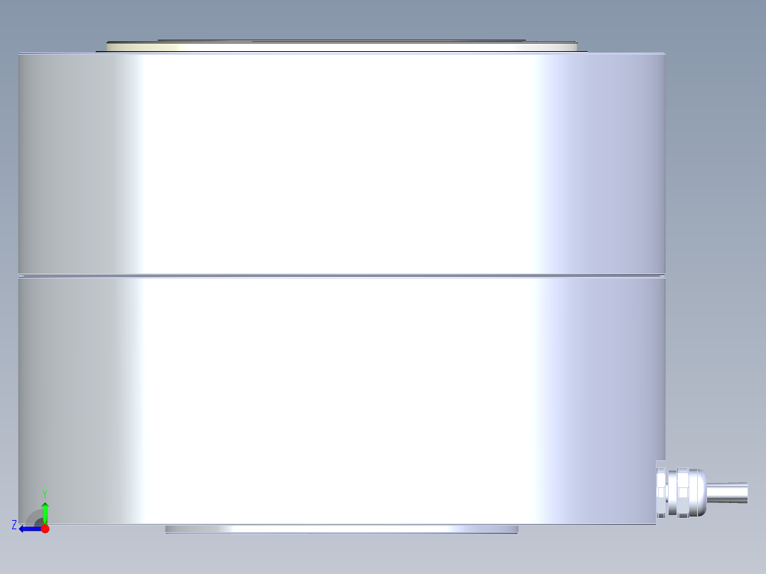 220-280直驱电机右视图