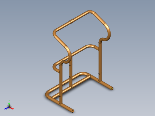 跑步机正等轴测缩略图