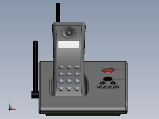 无绳电话前视缩略图