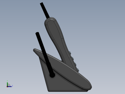 无绳电话左视缩略图