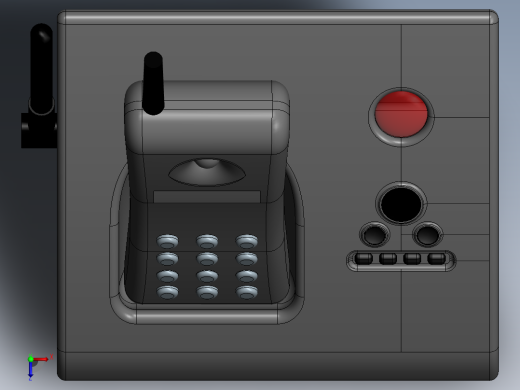 无绳电话俯视缩略图