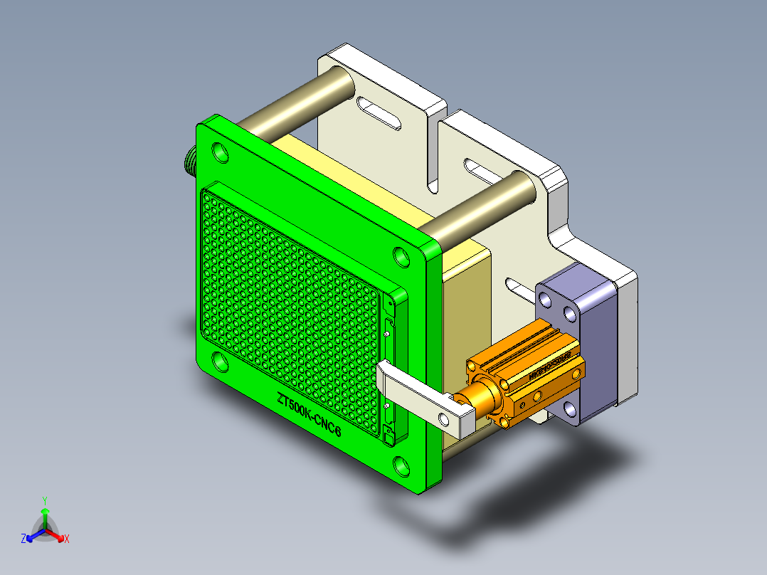 ZT500K-笔记本CNC工装夹具三维模型CNC6-2016-04-15正等轴测图
