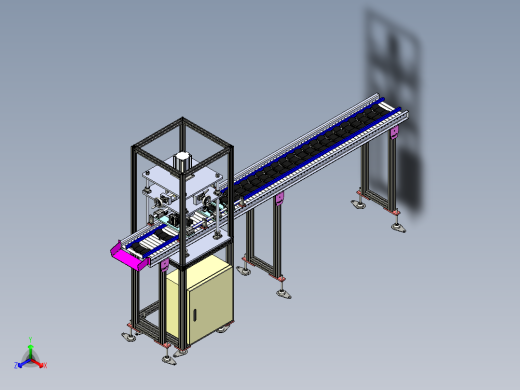汽车制动器检测线step