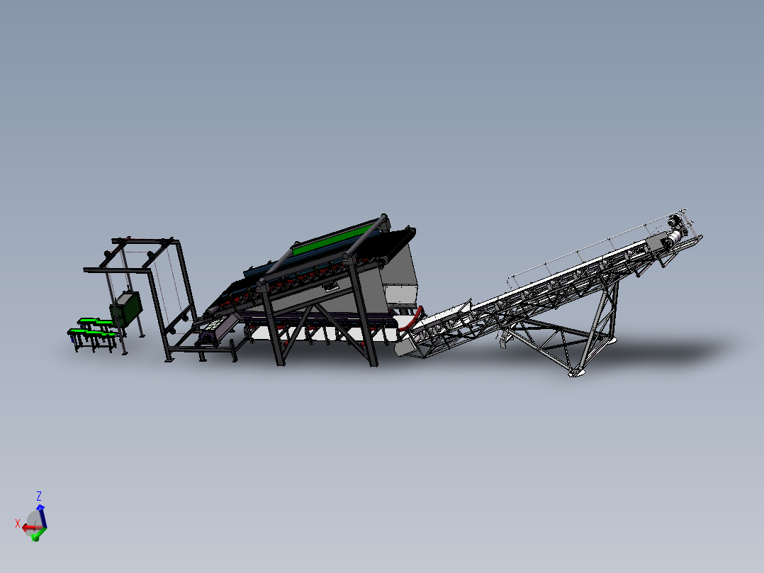 纺织自动化产线sw17