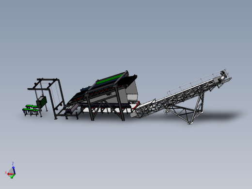 纺织自动化产线sw17
