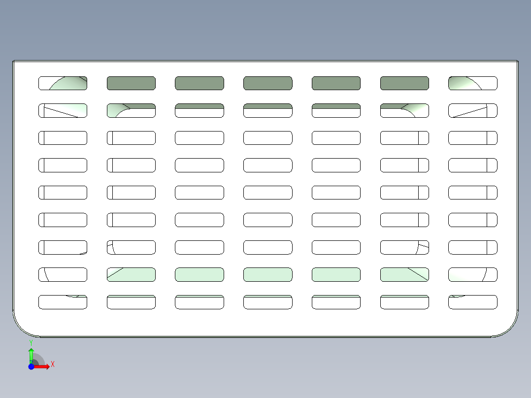 电暖器模型前视图