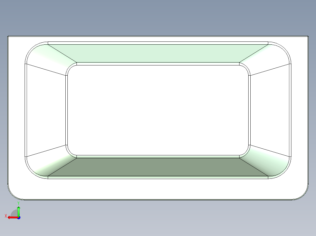 电暖器模型后视图