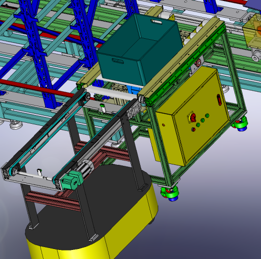 自动化立库仓库3D模型缩略图