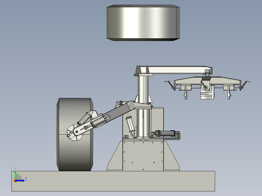 A2004046-矿石分离器左视图