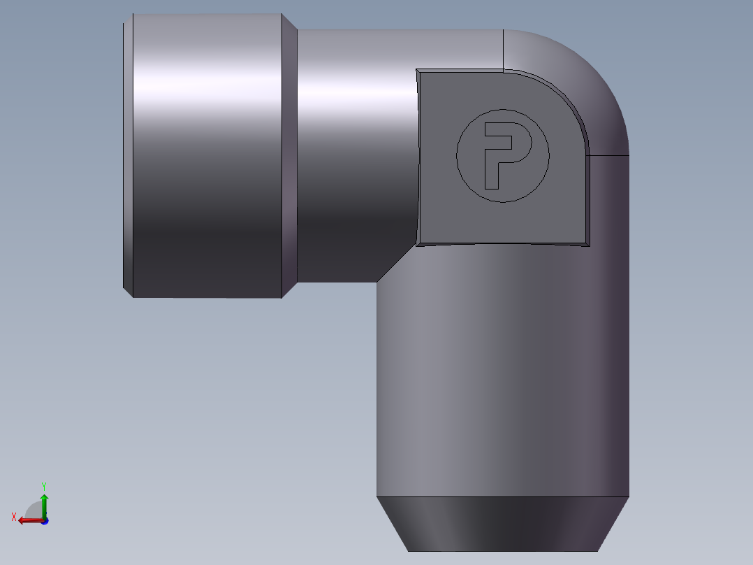 90度焊接接头、1CW9-18-12后视图
