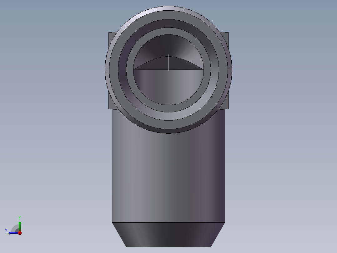 90度焊接接头、1CW9-18-12右视图