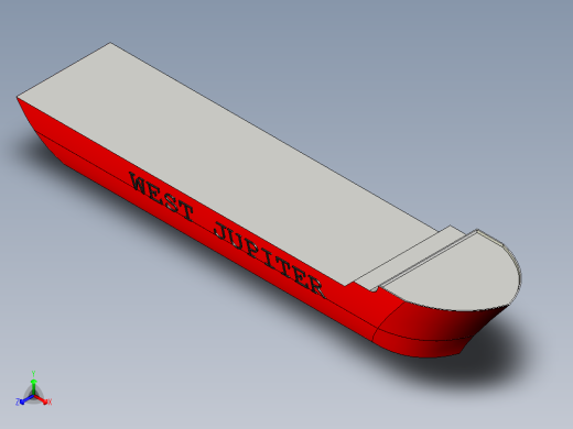 B3003439-钻井船模型