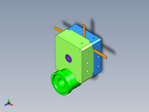 迷你风扇浇铸成型模设计