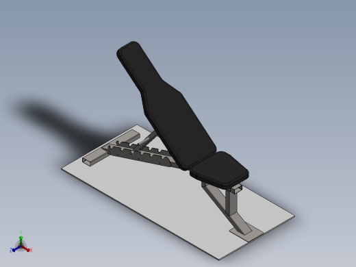 健身器材(124)正等轴测缩略图
