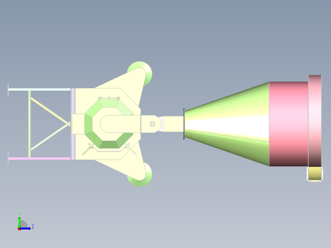 M50 小型饲料粉碎混合机左视图