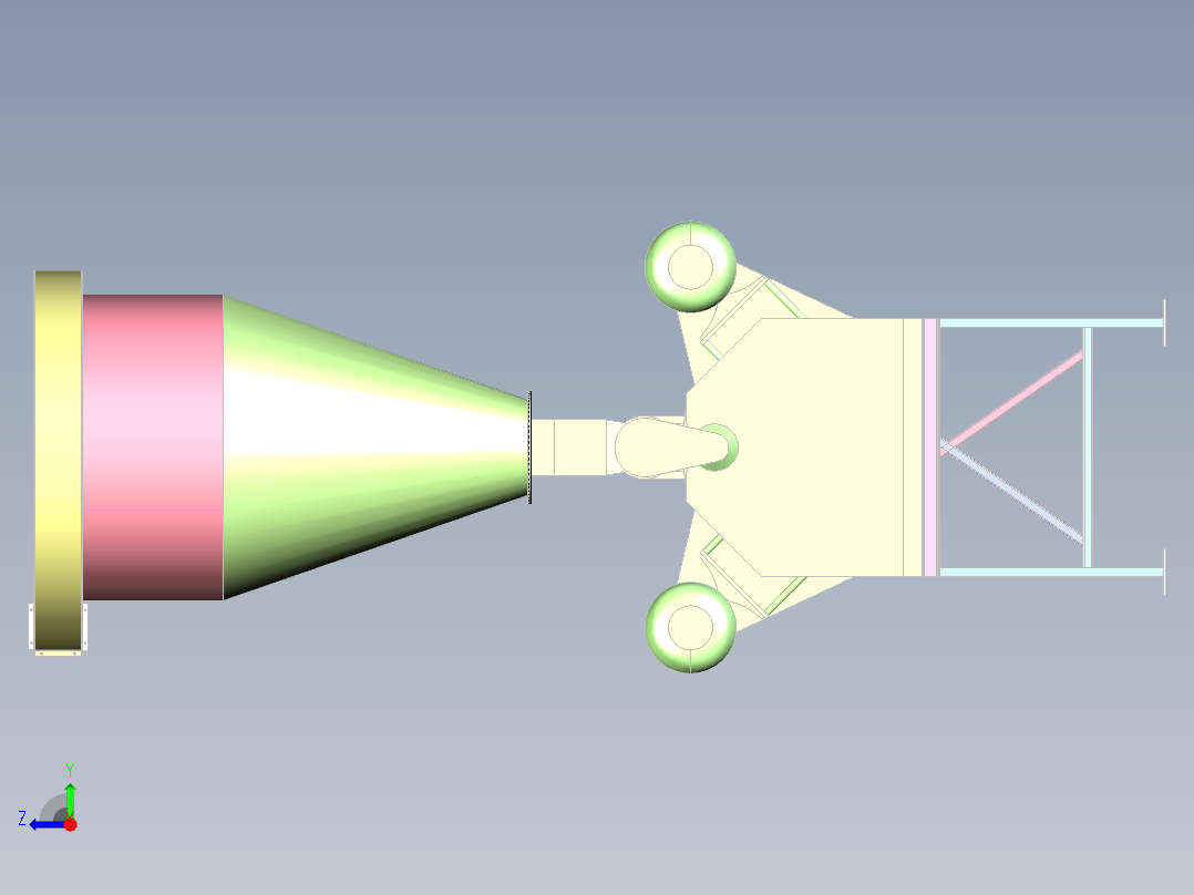 M50 小型饲料粉碎混合机右视图