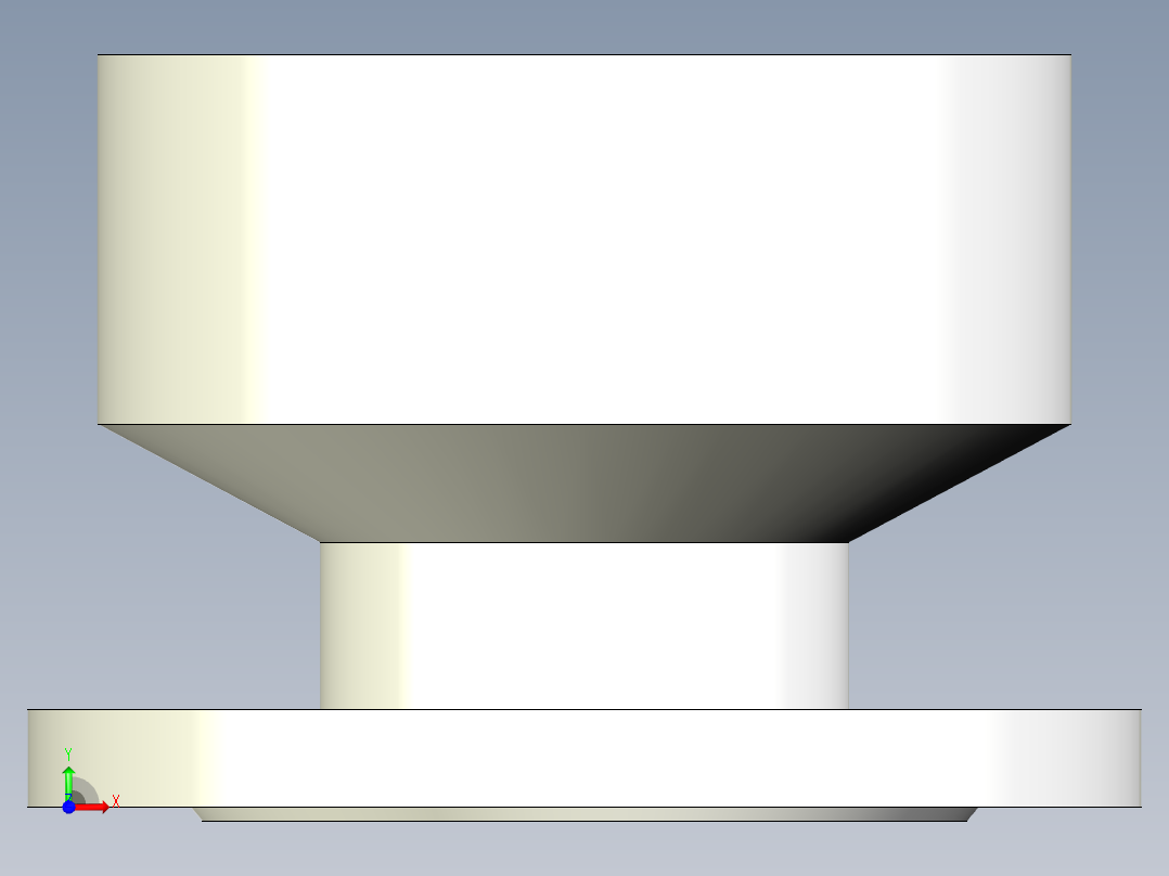 YBS型漏水口-DN65前视图