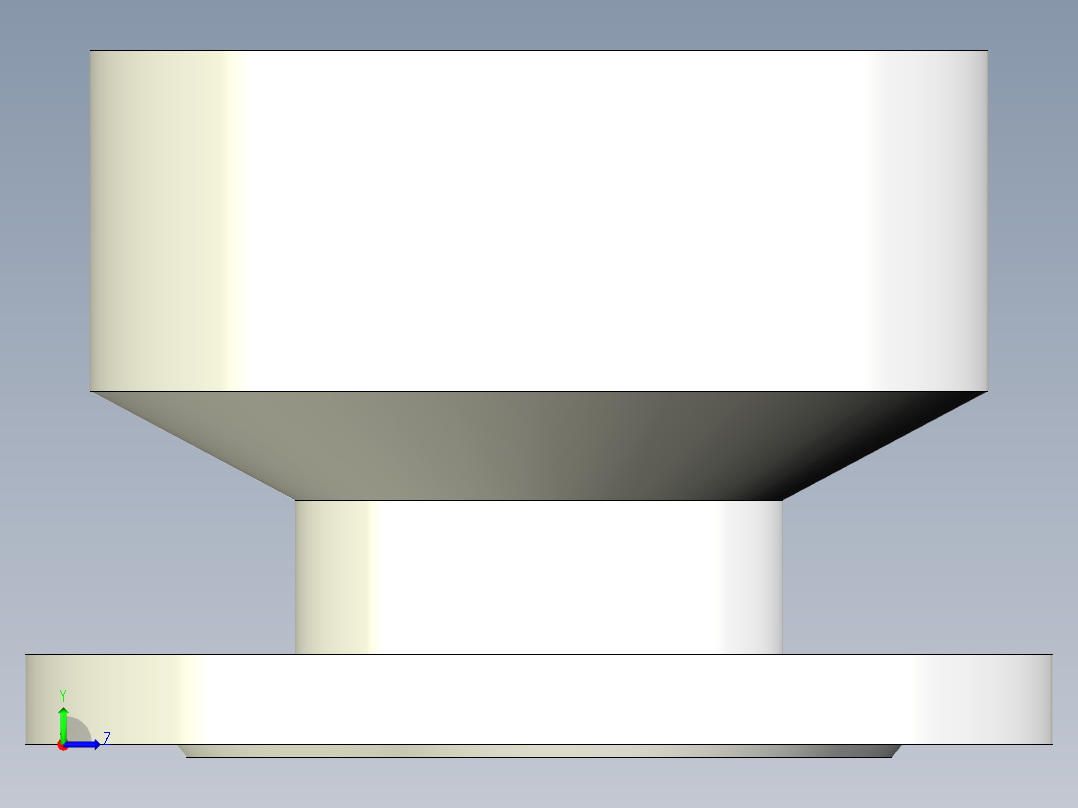 YBS型漏水口-DN65左视图