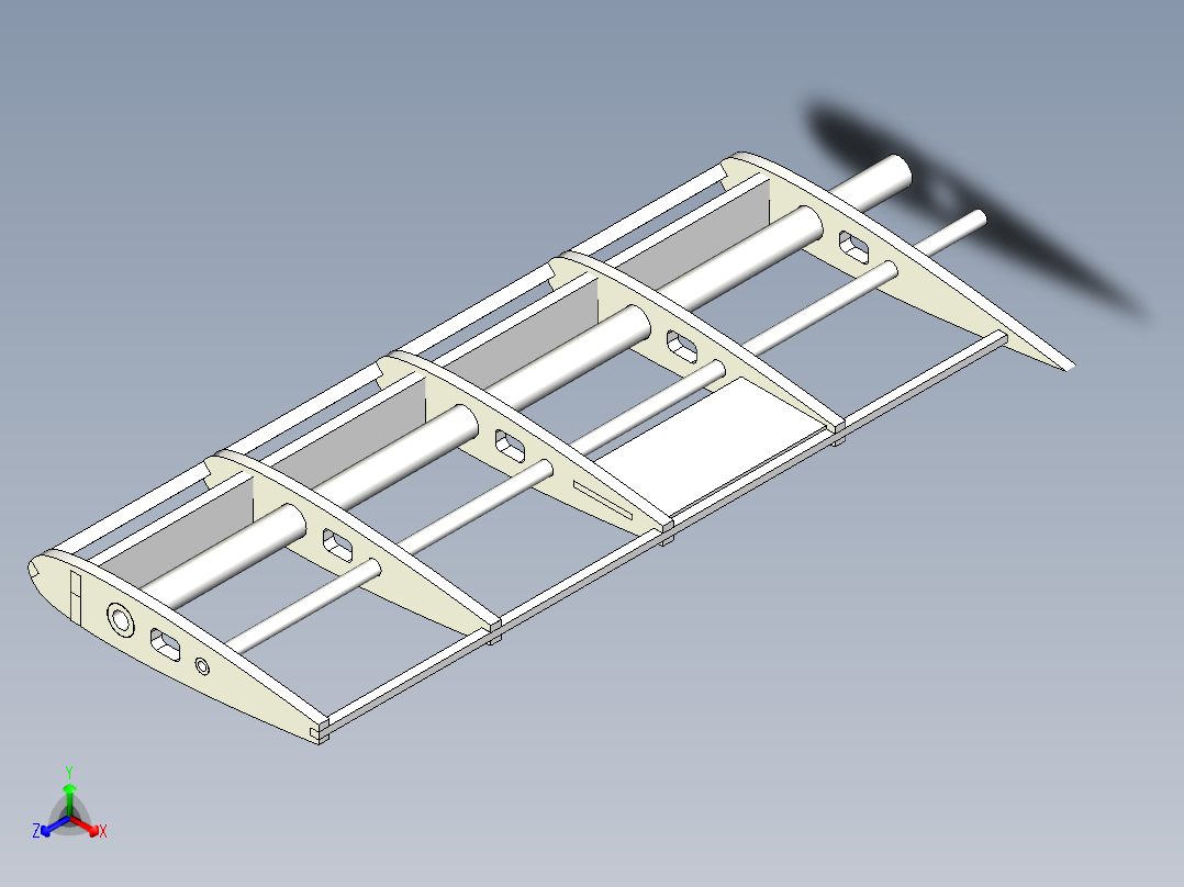 B2005160-尾翼组件_固定翼
