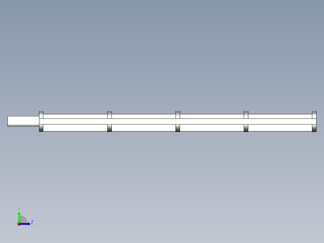 B2005160-尾翼组件_固定翼左视图