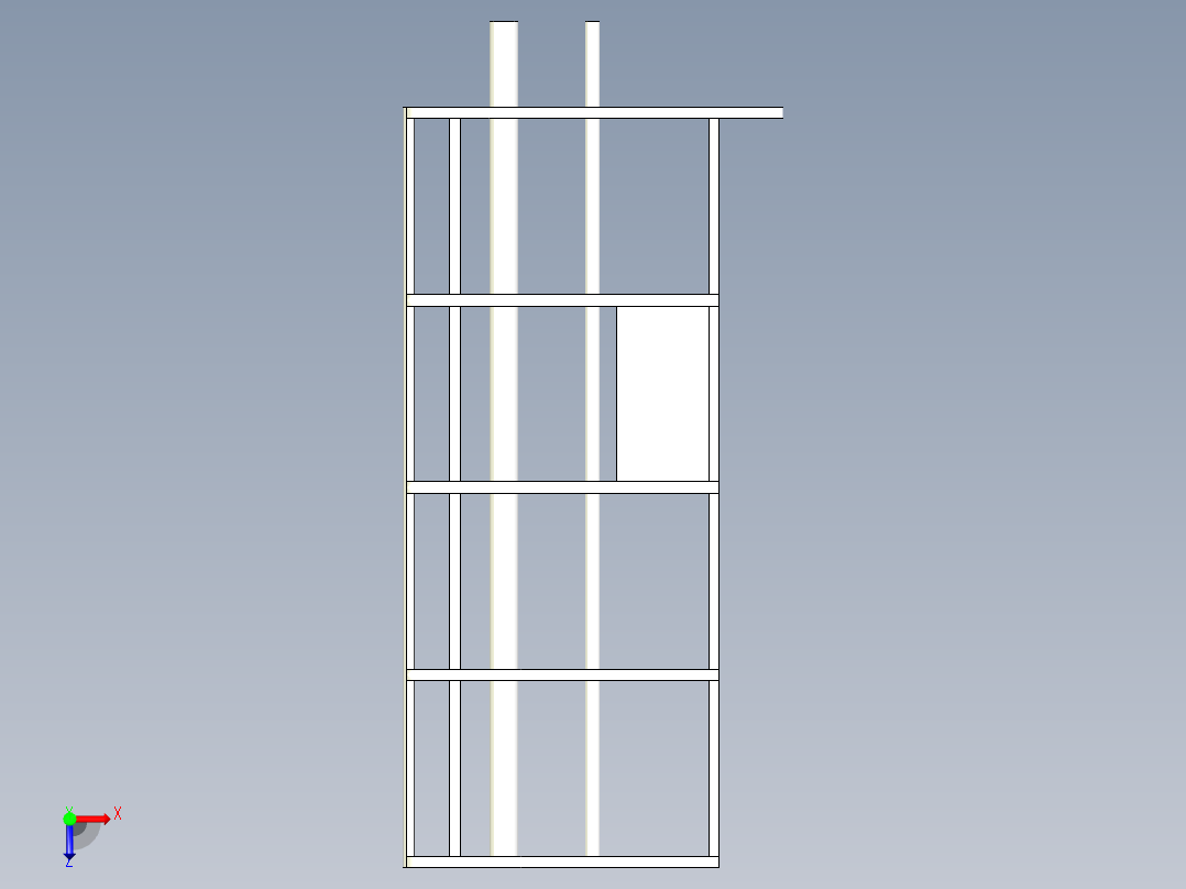 B2005160-尾翼组件_固定翼俯视图