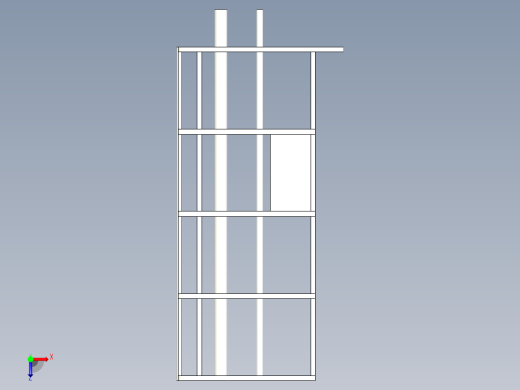 B2005160-尾翼组件_固定翼俯视缩略图