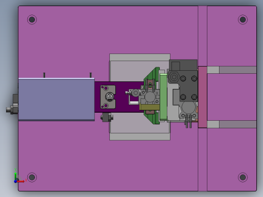 微型电机定子压装模具前视缩略图