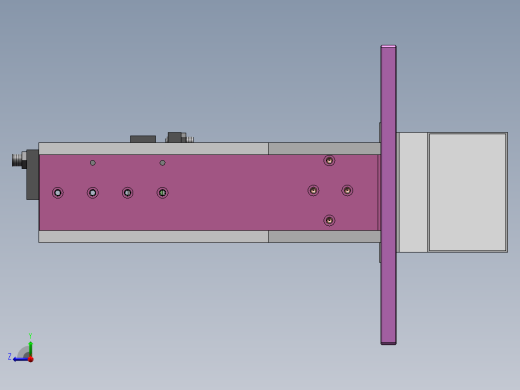 微型电机定子压装模具右视缩略图