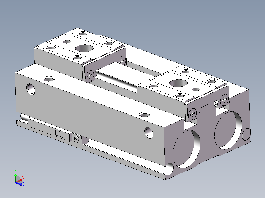 气缸HDF12-24-SD2主视图
