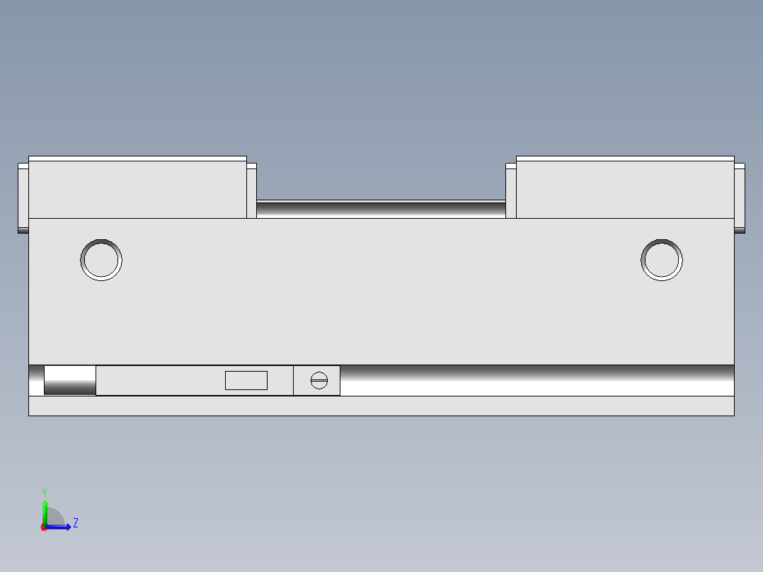 气缸HDF12-24-SD2左视图