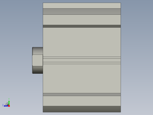 气缸自动化装配生产设备设计-CDQ2B100-35D-A73L2右视缩略图