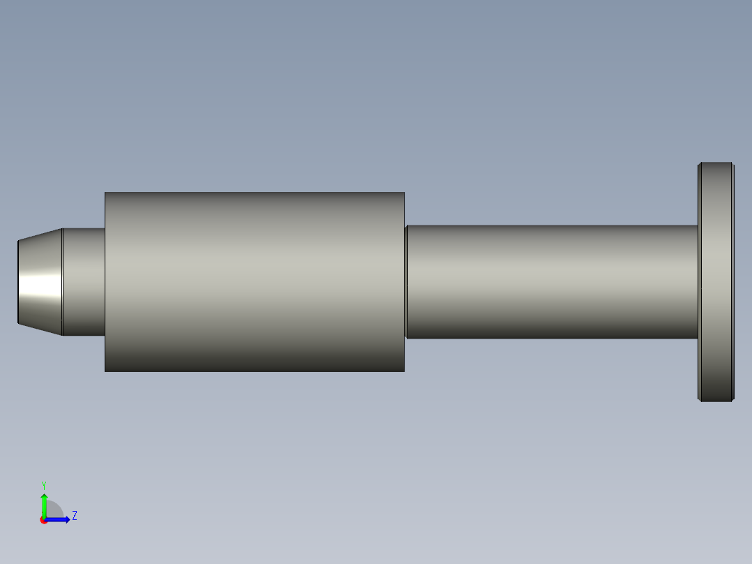 A-O型圈组件左视图