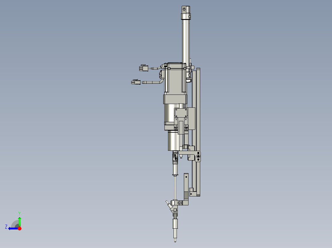 ZXSLSJLKJ-锁付装配体右视图