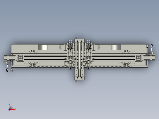 取料的模组总装配前视缩略图