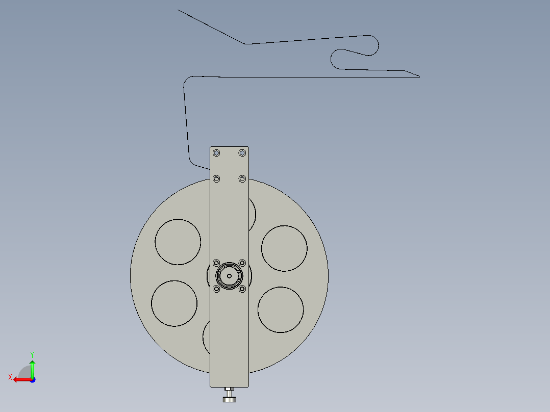 JZDW-03-02放料机构后视图