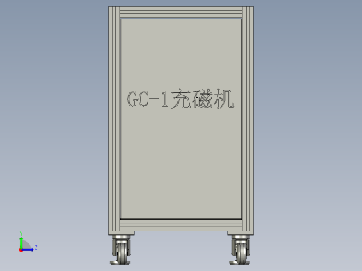 油泵充磁机左视缩略图