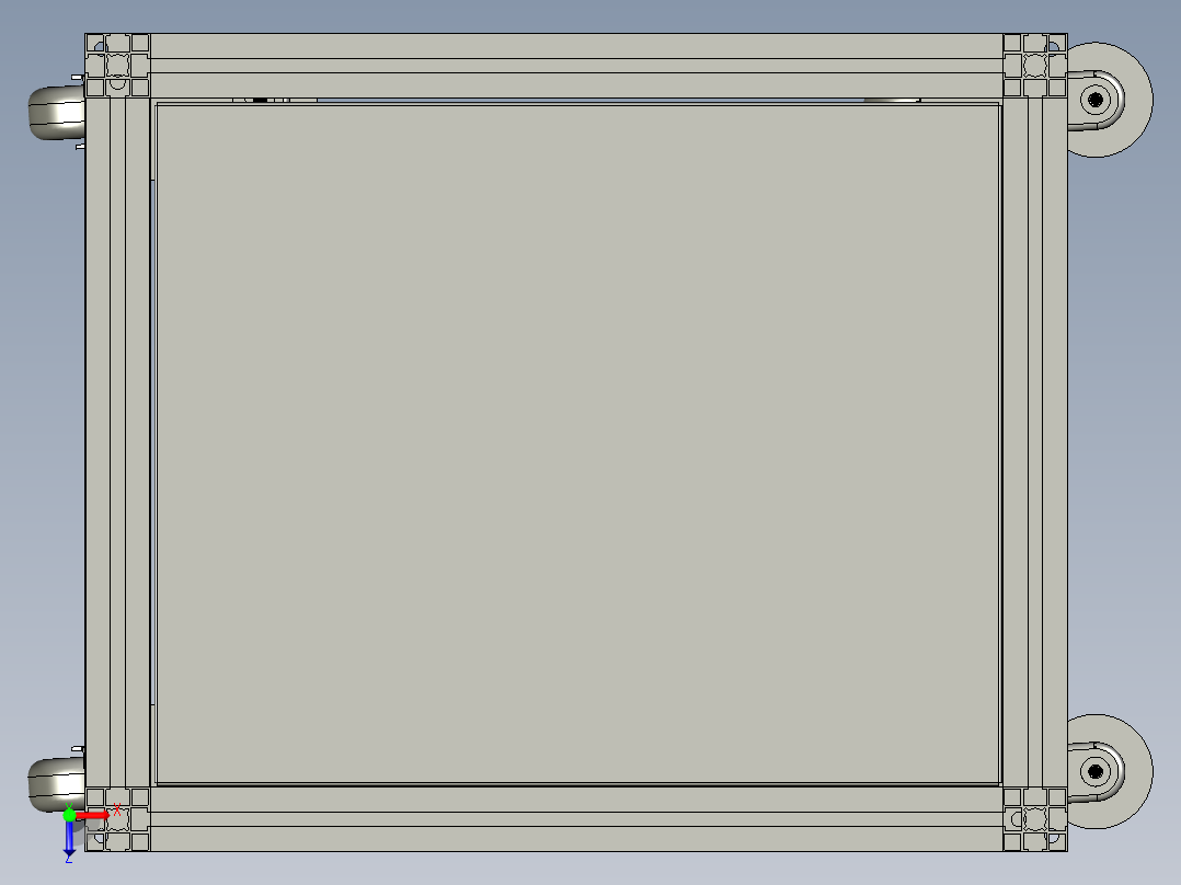 油泵充磁机俯视图