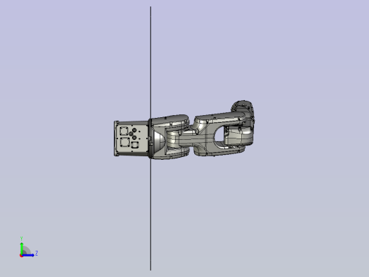 MZ07-01-机械手组件左视缩略图