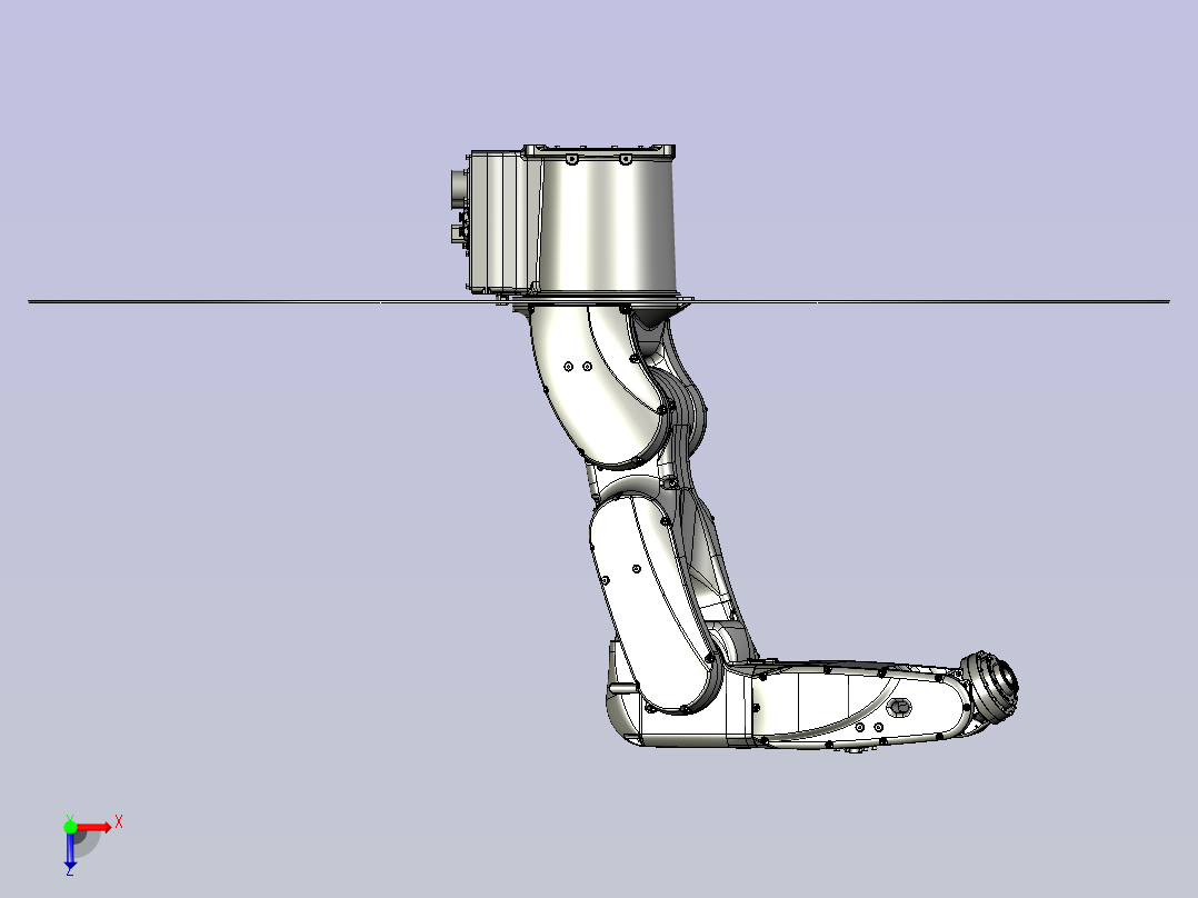 MZ07-01-机械手组件俯视图