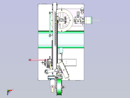 全自动绕线扎线机设备3D模型俯视缩略图