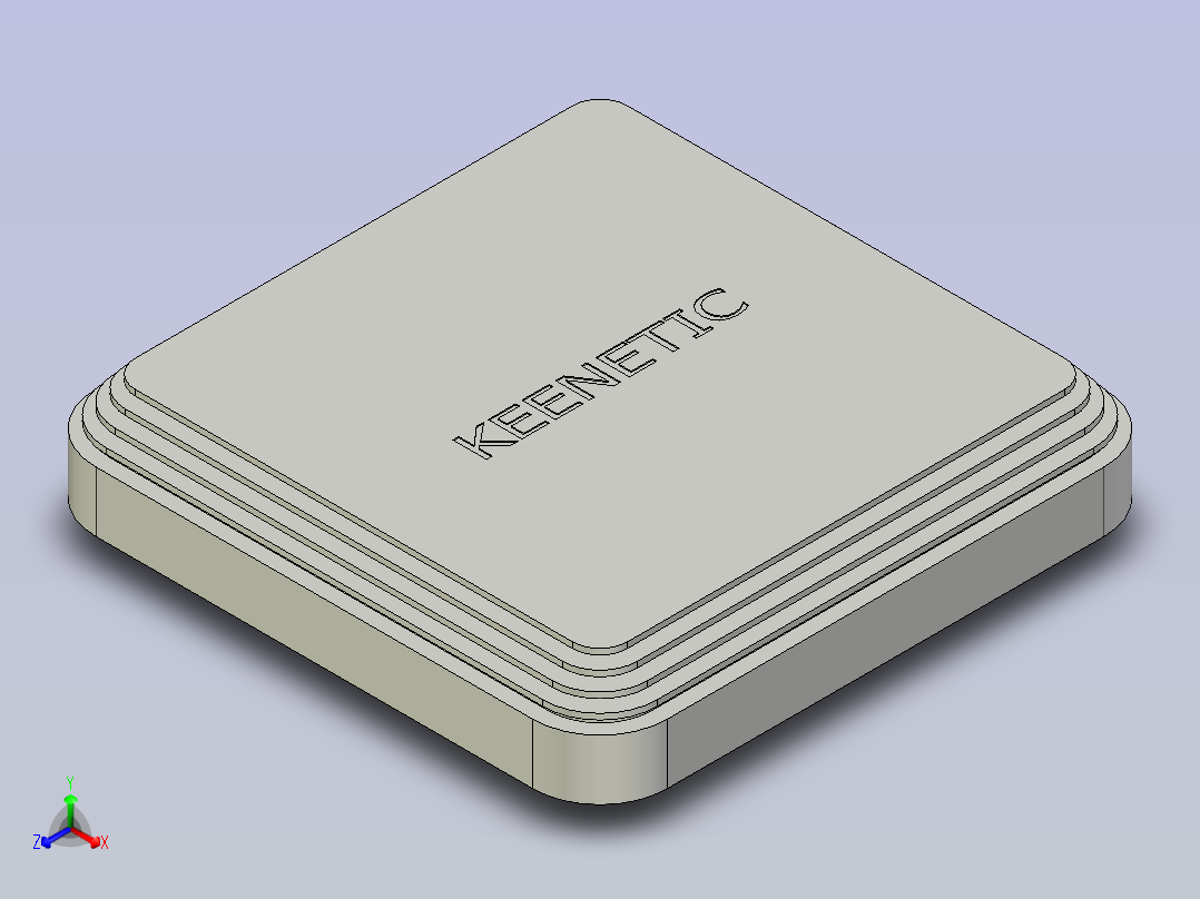 Keenetic 挑战者 SE正等轴测图