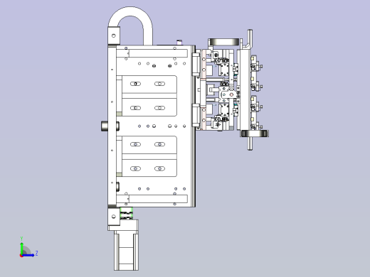 气缸型链接器自动插针机左视缩略图