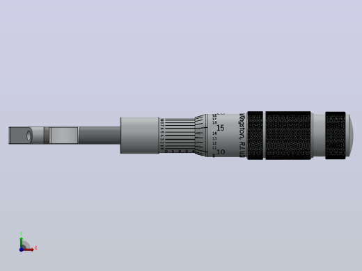 千分尺micrometer-27839-模型格式为 sw x_t前视缩略图