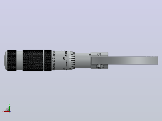 千分尺micrometer-27839-模型格式为 sw x_t后视缩略图
