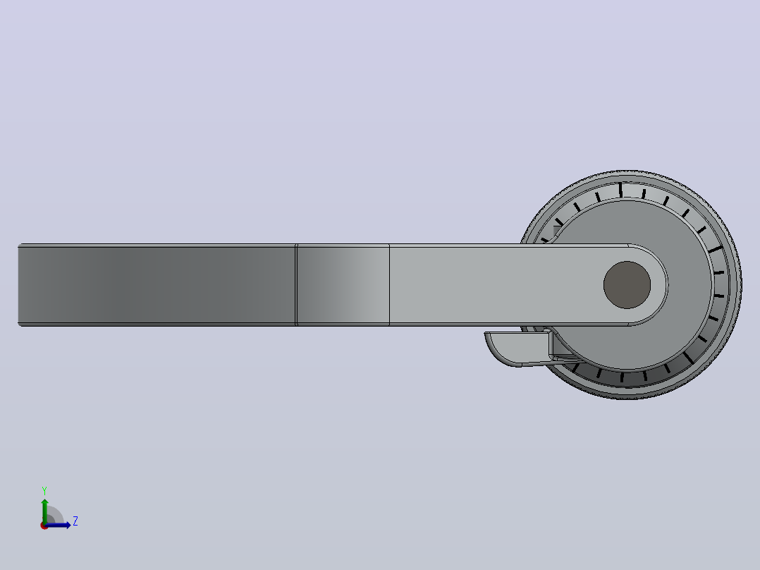 千分尺micrometer-27839-模型格式为 sw x_t左视图