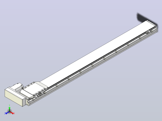 滚珠丝杠直线轴内置导轨TPA-GCR-150-2010C-L1350-MR-M75-N3