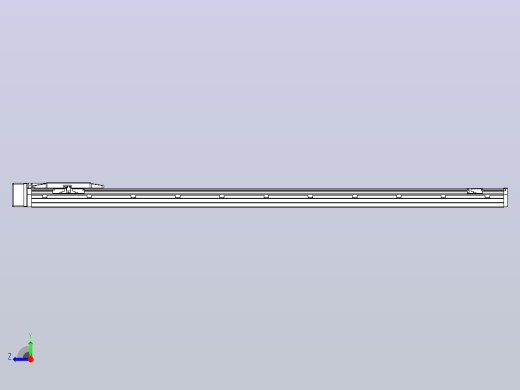 滚珠丝杠直线轴内置导轨TPA-GCR-150-2010C-L1350-MR-M75-N3右视缩略图